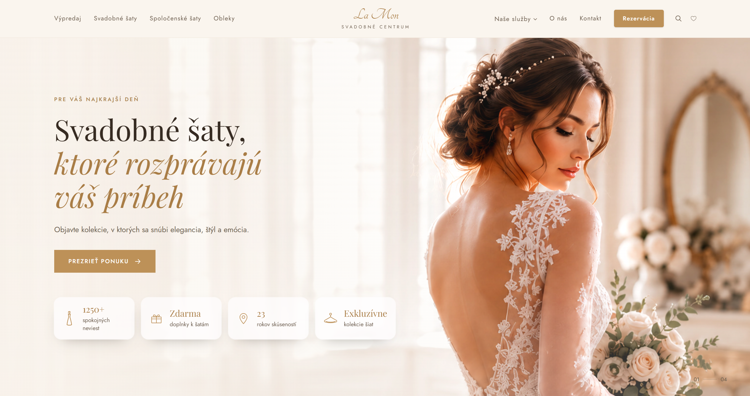 La Mon — úvodná stránka